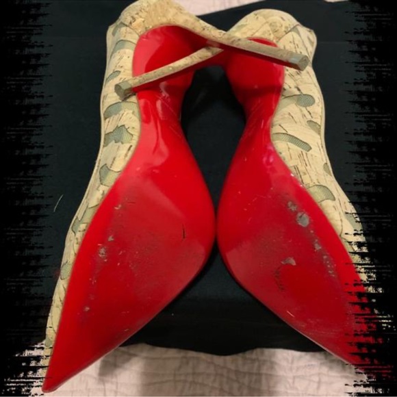 So Kate 120 Printed Cork Pumps